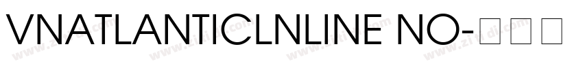 VNAtlanticlnline No字体转换